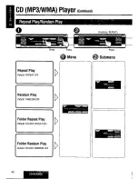 Предварительный просмотр 42 страницы Panasonic CQ-HX2083U Operating Manual