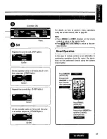 Предварительный просмотр 47 страницы Panasonic CQ-HX2083U Operating Manual