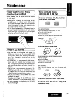 Предварительный просмотр 63 страницы Panasonic CQ-HX2083U Operating Manual