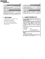 Предварительный просмотр 2 страницы Panasonic CQ-JS6910X Service Manual