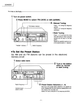 Предварительный просмотр 6 страницы Panasonic CQ-KO2EG Service Manual