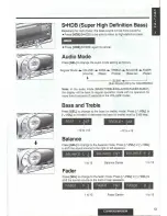 Предварительный просмотр 7 страницы Panasonic CQ-MR303N Operating Instructions Manual