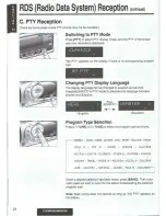 Предварительный просмотр 18 страницы Panasonic CQ-MR303N Operating Instructions Manual