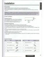 Предварительный просмотр 29 страницы Panasonic CQ-MR303N Operating Instructions Manual