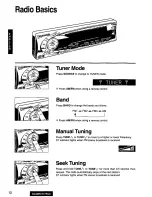 Предварительный просмотр 14 страницы Panasonic CQ-MRX777EUC User Manual