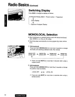 Предварительный просмотр 16 страницы Panasonic CQ-MRX777EUC User Manual