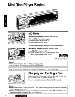 Предварительный просмотр 20 страницы Panasonic CQ-MRX777EUC User Manual