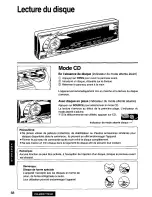 Предварительный просмотр 70 страницы Panasonic CQ-MRX777EUC User Manual