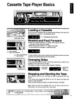 Предварительный просмотр 11 страницы Panasonic CQ-R111U Operating Instructions Manual