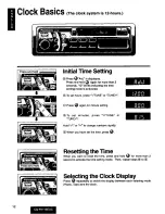 Предварительный просмотр 12 страницы Panasonic CQ-R111U Operating Instructions Manual