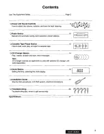 Предварительный просмотр 3 страницы Panasonic CQ-R115SEUC Operating Manual