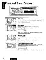 Предварительный просмотр 8 страницы Panasonic CQ-R115SEUC Operating Manual