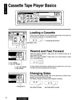 Предварительный просмотр 12 страницы Panasonic CQ-R115SEUC Operating Manual