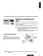 Предварительный просмотр 13 страницы Panasonic CQ-R115SEUC Operating Manual