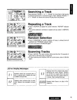 Предварительный просмотр 15 страницы Panasonic CQ-R115SEUC Operating Manual