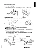 Предварительный просмотр 21 страницы Panasonic CQ-R115SEUC Operating Manual