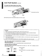 Предварительный просмотр 24 страницы Panasonic CQ-R115SEUC Operating Manual