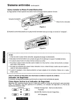 Предварительный просмотр 64 страницы Panasonic CQ-R115SEUC Operating Manual