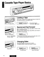 Предварительный просмотр 12 страницы Panasonic CQ-R145 Operating Manual