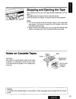 Предварительный просмотр 13 страницы Panasonic CQ-R145 Operating Manual