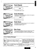 Предварительный просмотр 15 страницы Panasonic CQ-R145 Operating Manual