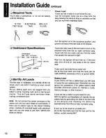 Предварительный просмотр 18 страницы Panasonic CQ-R145U Operating Manual