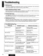 Предварительный просмотр 24 страницы Panasonic CQ-R145U Operating Manual