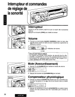 Предварительный просмотр 26 страницы Panasonic CQ-R145U Operating Manual