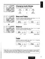 Предварительный просмотр 9 страницы Panasonic CQ-R155 Operating Operating Instructions Manual