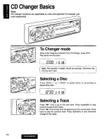 Предварительный просмотр 14 страницы Panasonic CQ-R155 Operating Operating Instructions Manual