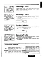 Предварительный просмотр 15 страницы Panasonic CQ-R155 Operating Operating Instructions Manual