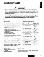 Предварительный просмотр 17 страницы Panasonic CQ-R155 Operating Operating Instructions Manual