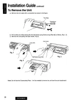 Предварительный просмотр 22 страницы Panasonic CQ-R155 Operating Operating Instructions Manual