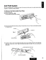 Предварительный просмотр 23 страницы Panasonic CQ-R155 Operating Operating Instructions Manual