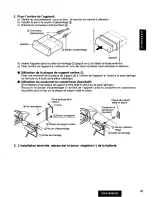 Предварительный просмотр 41 страницы Panasonic CQ-R155 Operating Operating Instructions Manual