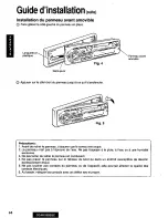 Предварительный просмотр 44 страницы Panasonic CQ-R155 Operating Operating Instructions Manual