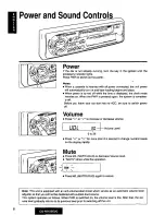 Предварительный просмотр 8 страницы Panasonic CQ-R215 Operating Operating Manual