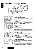 Предварительный просмотр 12 страницы Panasonic CQ-R215 Operating Operating Manual