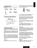 Предварительный просмотр 19 страницы Panasonic CQ-R215 Operating Operating Manual