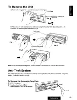 Предварительный просмотр 23 страницы Panasonic CQ-R215 Operating Operating Manual