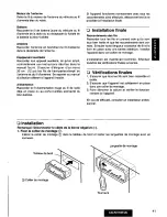 Предварительный просмотр 41 страницы Panasonic CQ-R215 Operating Operating Manual