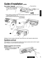 Предварительный просмотр 43 страницы Panasonic CQ-R215 Operating Operating Manual