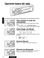 Предварительный просмотр 50 страницы Panasonic CQ-R215 Operating Operating Manual