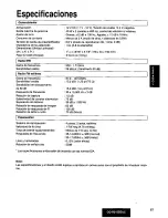 Предварительный просмотр 67 страницы Panasonic CQ-R215 Operating Operating Manual