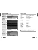 Preview for 15 page of Panasonic CQ-R223W Operating Instructions Manual