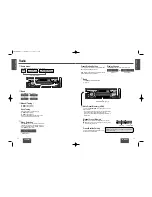 Предварительный просмотр 8 страницы Panasonic CQ-R223WA Operating Instructions Manual