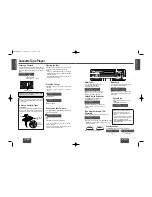 Предварительный просмотр 9 страницы Panasonic CQ-R223WA Operating Instructions Manual