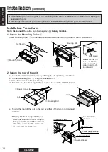 Предварительный просмотр 36 страницы Panasonic CQ-R235W Manual