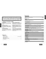 Preview for 4 page of Panasonic CQ-R253U Operating Instructions Manual