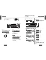 Preview for 6 page of Panasonic CQ-R253U Operating Instructions Manual